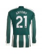Manchester United Antony #21 Gostujuci Dres 2023-24 Dugim Rukavima